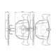 Комплект гальмівних колодок, дискове гальмо BOSCH 0 986 494 028