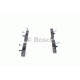 Комплект гальмівних колодок, дискове гальмо BOSCH 0 986 494 036