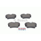Комплект гальмівних колодок, дискове гальмо BOSCH 0 986 494 040