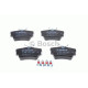 Комплект гальмівних колодок, дискове гальмо BOSCH 0 986 494 040