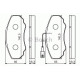 Комплект гальмівних колодок, дискове гальмо BOSCH 0 986 494 048