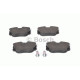Комплект гальмівних колодок, дискове гальмо BOSCH 0 986 494 058