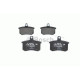 Комплект гальмівних колодок, дискове гальмо BOSCH 0 986 494 059