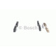 Комплект гальмівних колодок, дискове гальмо BOSCH 0 986 494 076