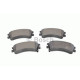 Комплект гальмівних колодок, дискове гальмо BOSCH 0 986 494 079