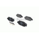 Комплект гальмівних колодок, дискове гальмо BOSCH 0 986 494 081