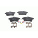 Комплект гальмівних колодок, дискове гальмо BOSCH 0 986 494 085
