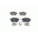 Комплект гальмівних колодок, дискове гальмо BOSCH 0 986 494 087