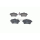 Комплект гальмівних колодок, дискове гальмо BOSCH 0 986 494 087