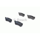 Комплект гальмівних колодок, дискове гальмо BOSCH 0 986 494 133