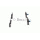 Комплект гальмівних колодок, дискове гальмо BOSCH 0 986 494 135