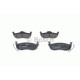 Комплект гальмівних колодок, дискове гальмо BOSCH 0 986 494 142