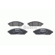 Комплект гальмівних колодок, дискове гальмо BOSCH 0 986 494 151