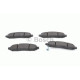 Комплект гальмівних колодок, дискове гальмо BOSCH 0 986 494 151