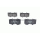 Комплект гальмівних колодок, дискове гальмо BOSCH 0 986 494 153
