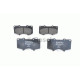 Комплект гальмівних колодок, дискове гальмо BOSCH 0 986 494 153