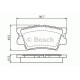 Комплект гальмівних колодок, дискове гальмо BOSCH 0 986 494 154