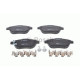 Комплект гальмівних колодок, дискове гальмо BOSCH 0 986 494 157