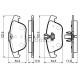 Комплект гальмівних колодок, дискове гальмо BOSCH 0 986 494 162