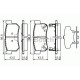 Комплект гальмівних колодок, дискове гальмо BOSCH 0 986 494 237
