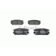 Комплект гальмівних колодок, дискове гальмо BOSCH 0 986 494 251