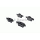 Комплект гальмівних колодок, дискове гальмо BOSCH 0 986 494 256