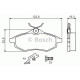 Комплект гальмівних колодок, дискове гальмо BOSCH 0 986 494 262