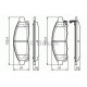 Комплект гальмівних колодок, дискове гальмо BOSCH 0 986 494 268