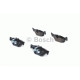 Комплект гальмівних колодок, дискове гальмо BOSCH 0 986 494 272