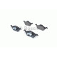 Комплект гальмівних колодок, дискове гальмо BOSCH 0 986 494 284