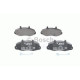 Комплект гальмівних колодок, дискове гальмо BOSCH 0 986 494 292