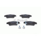Комплект гальмівних колодок, дискове гальмо BOSCH 0 986 494 329