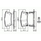 Комплект гальмівних колодок, дискове гальмо BOSCH 0 986 494 329