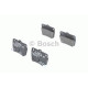 Комплект гальмівних колодок, дискове гальмо BOSCH 0 986 494 350