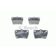 Комплект гальмівних колодок, дискове гальмо BOSCH 0 986 494 350
