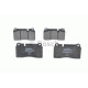 Комплект гальмівних колодок, дискове гальмо BOSCH 0 986 494 351