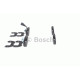 Комплект гальмівних колодок, дискове гальмо BOSCH 0 986 494 372