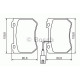 Комплект гальмівних колодок, дискове гальмо BOSCH 0 986 494 402