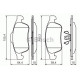 Комплект гальмівних колодок, дискове гальмо BOSCH 0 986 494 441
