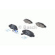 Комплект гальмівних колодок, дискове гальмо BOSCH 0 986 494 458