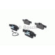 Комплект гальмівних колодок, дискове гальмо BOSCH 0 986 494 527