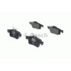 Комплект гальмівних колодок, дискове гальмо BOSCH 0 986 494 528