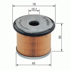 Паливний фільтр BOSCH 1 457 431 720