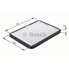 Фільтр, повітря у внутрішньому просторі BOSCH 1 987 432 021