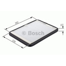 Фільтр, повітря у внутрішньому просторі BOSCH 1 987 432 063