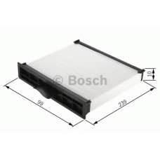 Фільтр, повітря у внутрішньому просторі BOSCH 1 987 432 161