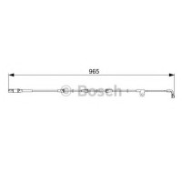 Сигналізатор, знос гальмівних колодок BOSCH 1 987 473 027