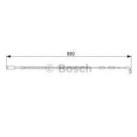 Сигналізатор, знос гальмівних колодок BOSCH 1 987 473 030