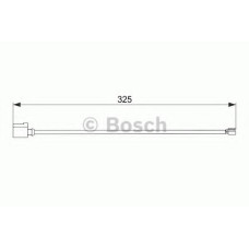 Сигналізатор, знос гальмівних колодок BOSCH 1 987 474 567