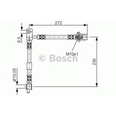 Гальмівний шланг BOSCH 1 987 476 361